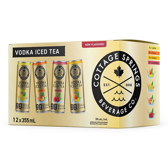 12c Cottage Springs Vodka Iced Tea Mixer Rayzr's Cellar